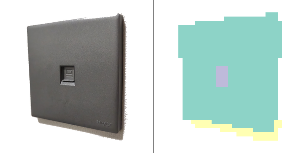 OmniPart Input image + mask visualization