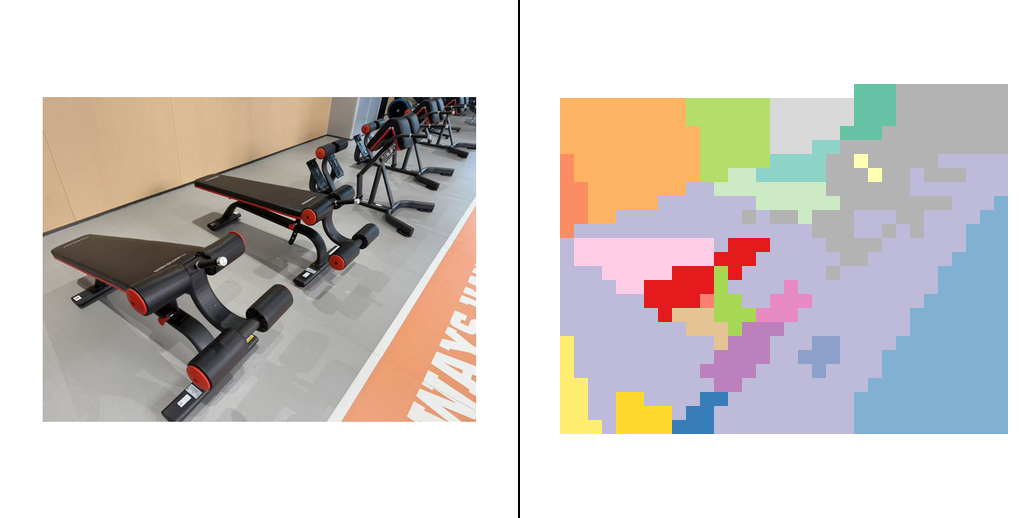 OmniPart Input image + mask visualization