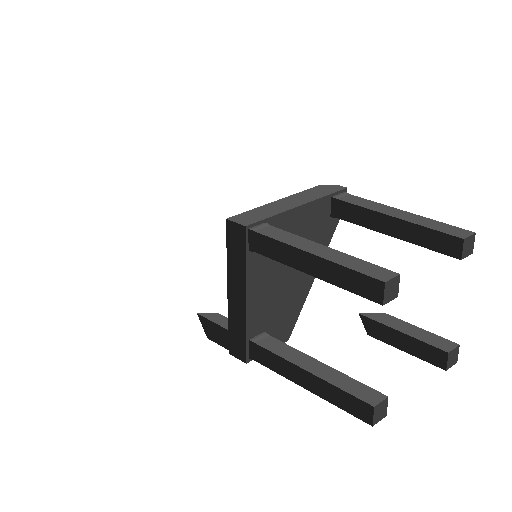 Chair_019131b6267246bfa44afe60eca5cceb Rendered input image from PartNeXt mesh