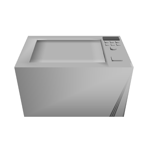 Microwave_Oven_b310935556f645508f49323791feed34 Rendered input image from PartNeXt mesh