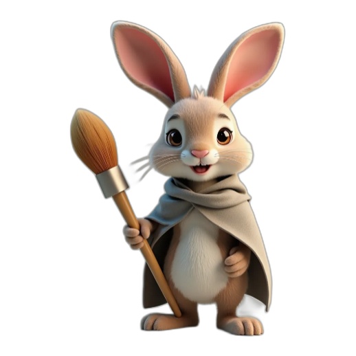 rabbit Preprocessed input image