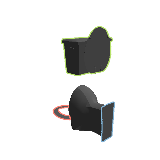 SceneTransporter-style Pure Part Generation Probe cover